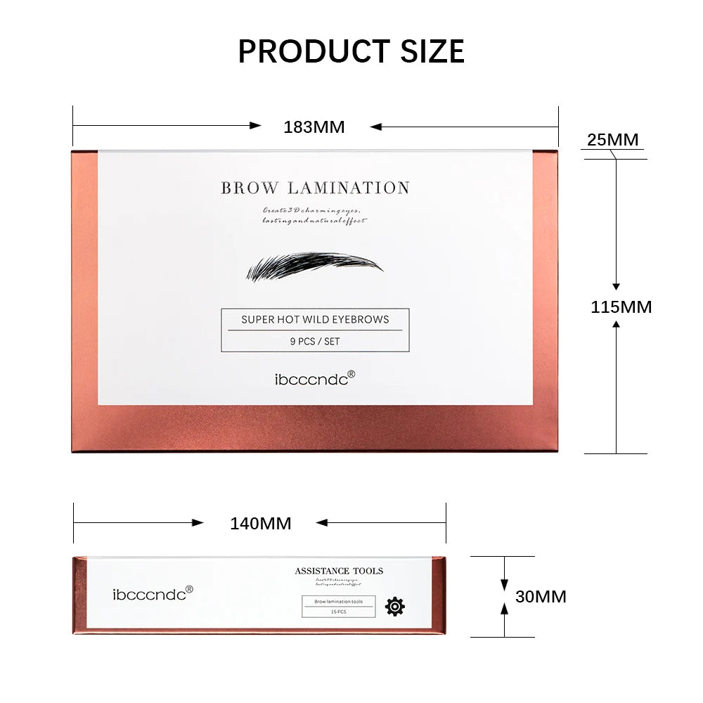Brow Lamination Kit – Pro Lift & Perm with Keratin