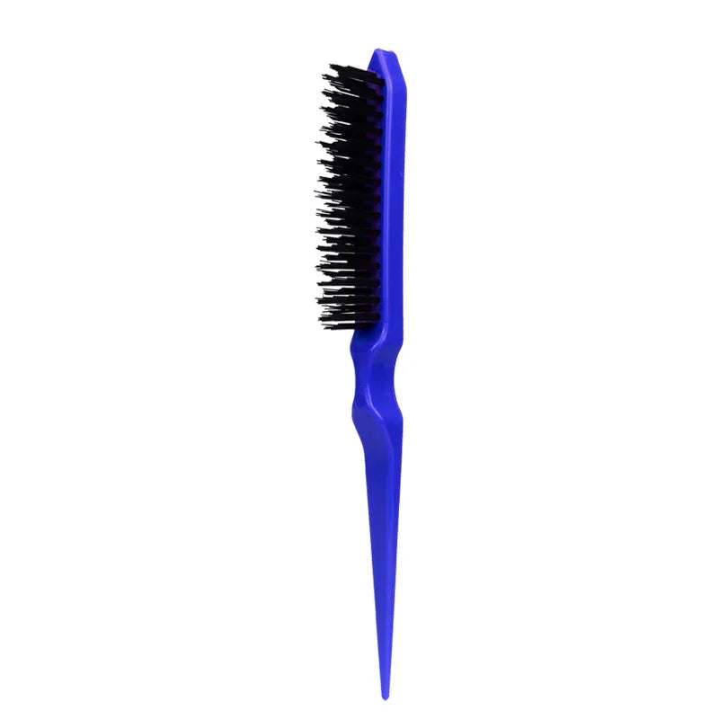Salon Teasing Comb – Boar Bristle Backcombing Hairbrush