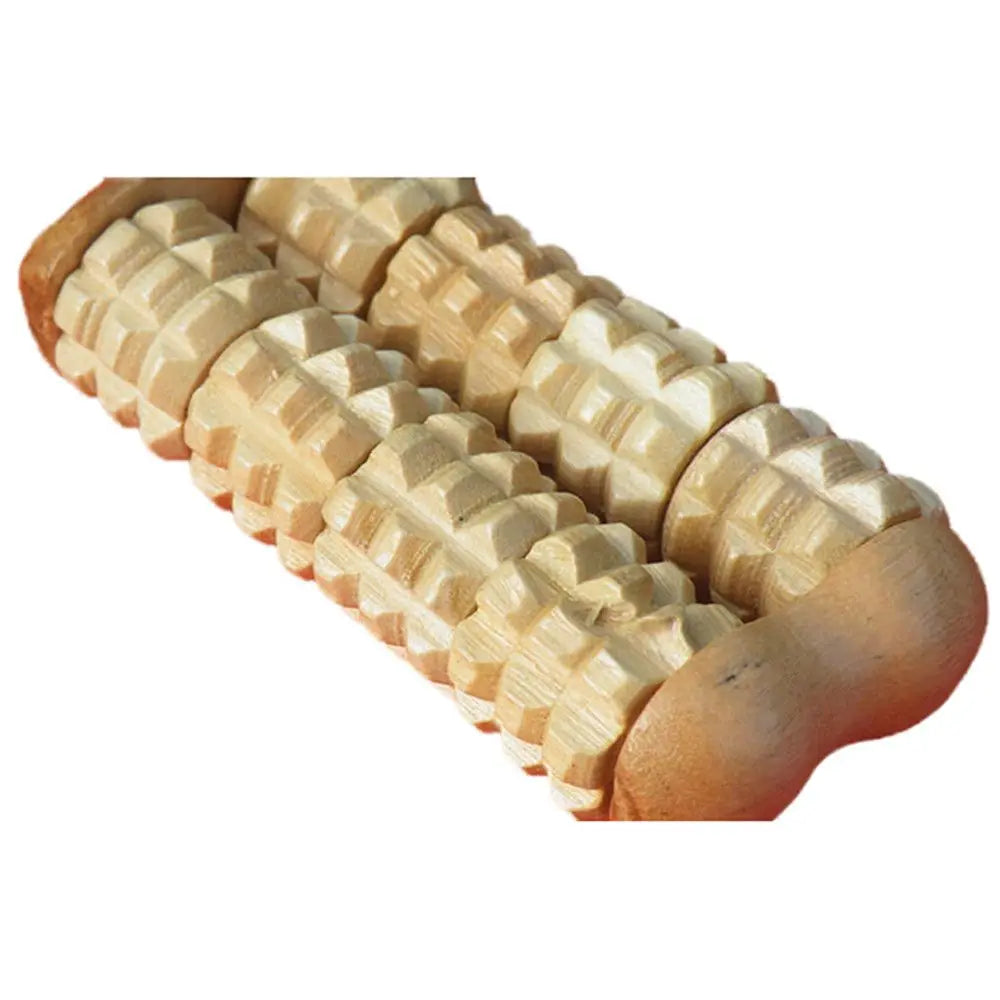 Wooden Body Roller Massager – Relaxation & Therapy Tool