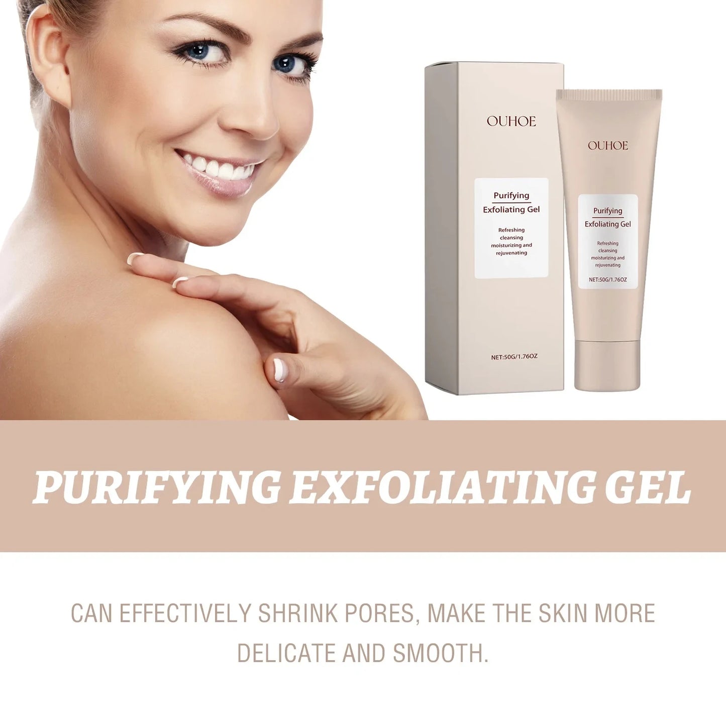 Exfoliating Face Gel – Deep Cleanser & Dark Spot Remover