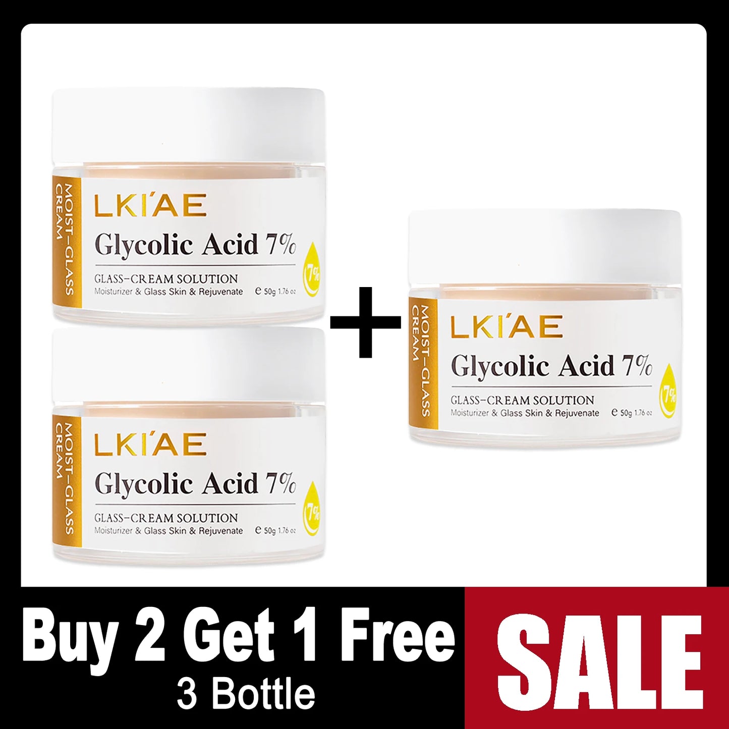 LKIAE Day & Night Face Cream – Brightening & Moisturizing