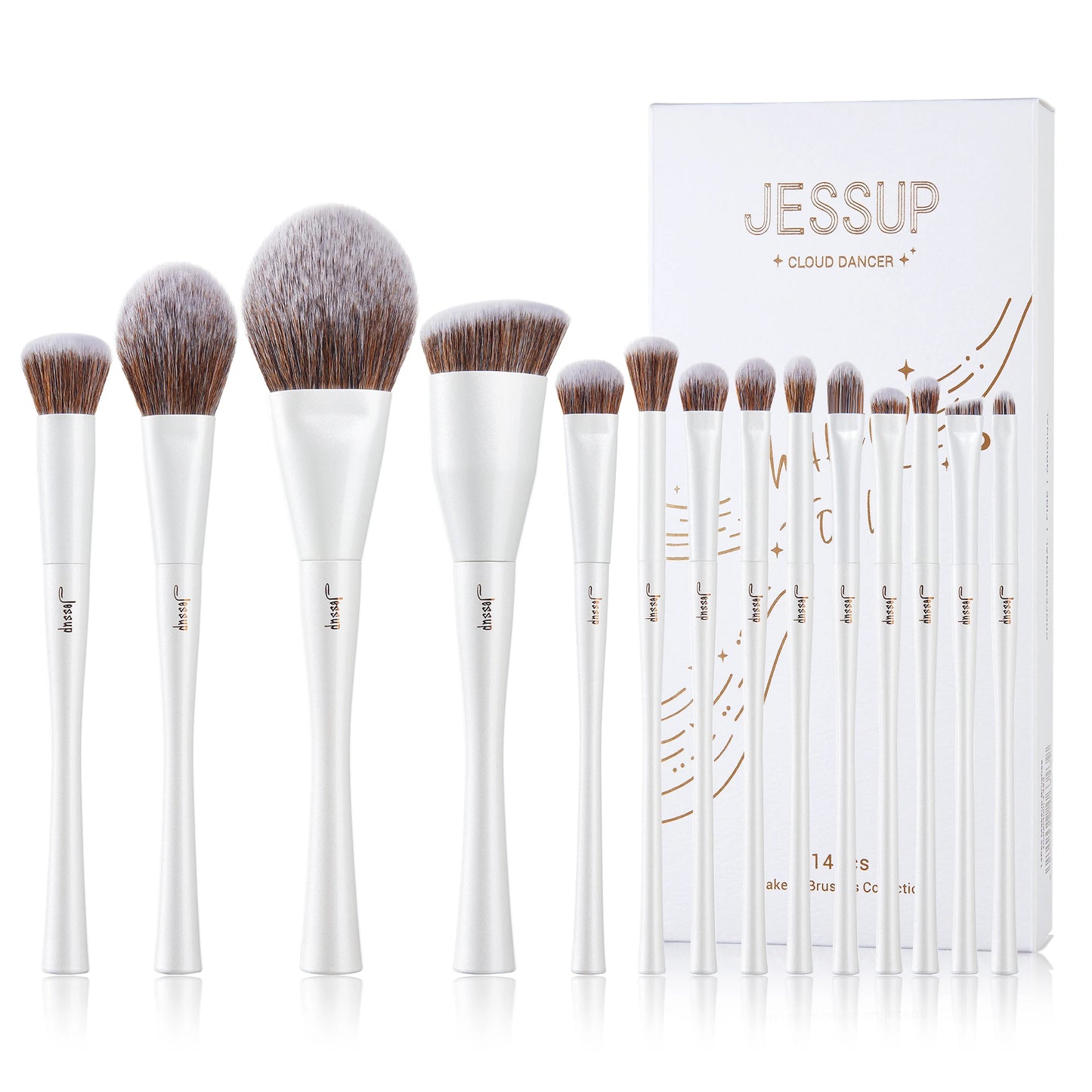 Jessup Makeup Brush Set – Professional Gift Kit