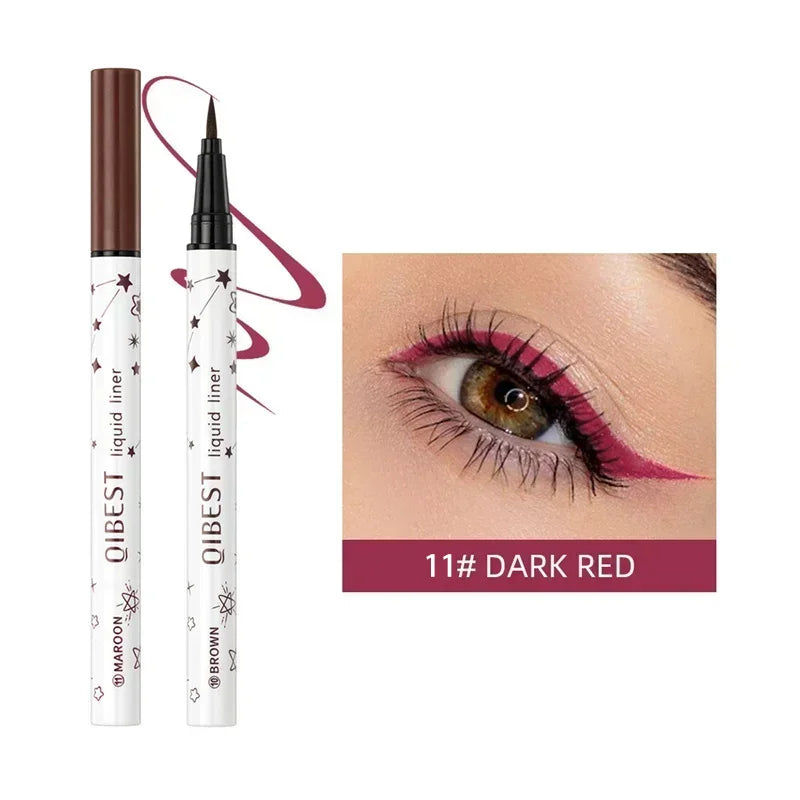 Quick Dry Eyeliner Pen – Waterproof Colorful Makeup