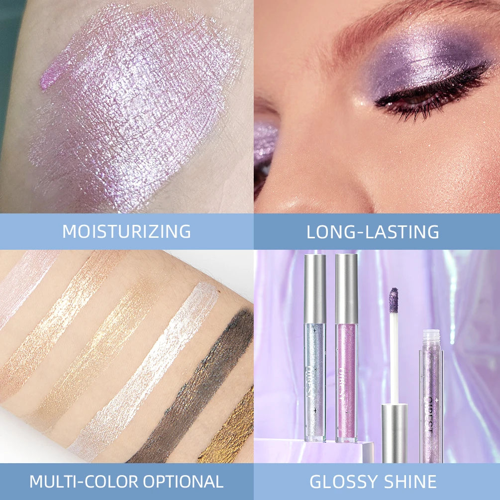 Qibest Glitter Eyeshadow – Long Lasting Shimmer