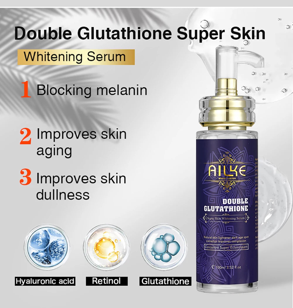AILKE Glutathione 5-in-1 Skincare Kit – Lotion, Serum & Soap