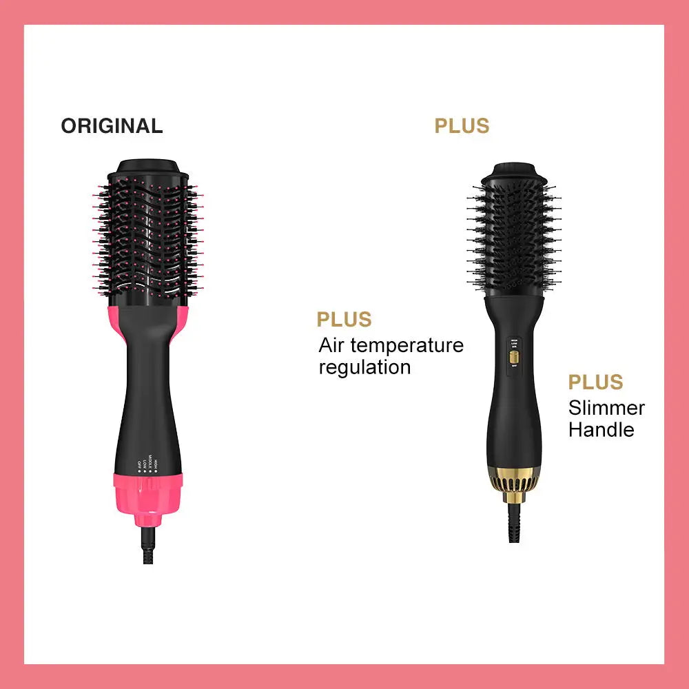 LISARPO Blowout Brush – Professional Hot Air Volumizer Styler