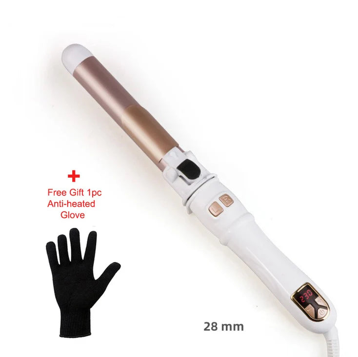Automatic Rotating Curling Iron – 1.1/1.25 Inch Ceramic Wand
