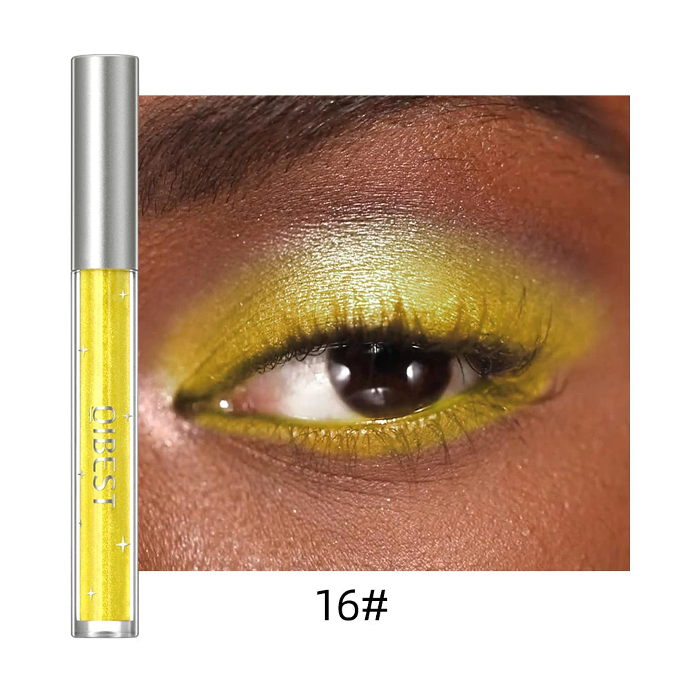Qibest Glitter Eyeshadow – Long Lasting Shimmer