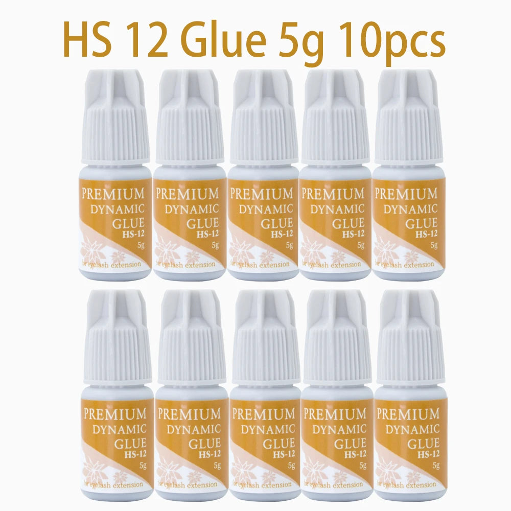 Korean Dynamic Glue for eyelashes Extension false eyelashes HS 12 Black lash Glue