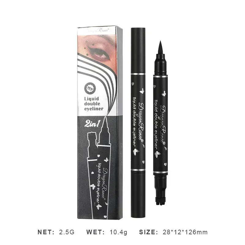 2-in-1 Butterfly Eyeliner Pen – Stamp & Liquid Waterproof Liner