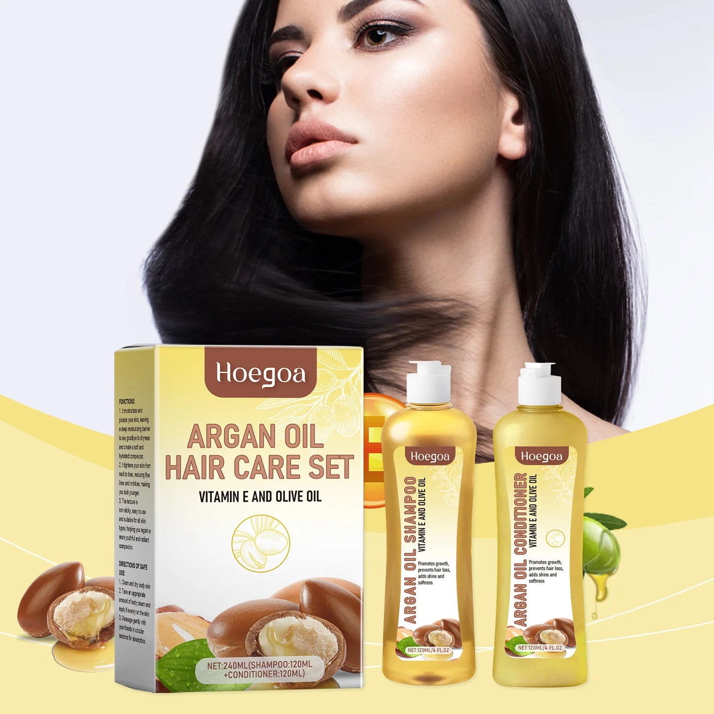 Hair Growth Shampoo & Conditioner – Nourish & Smooth