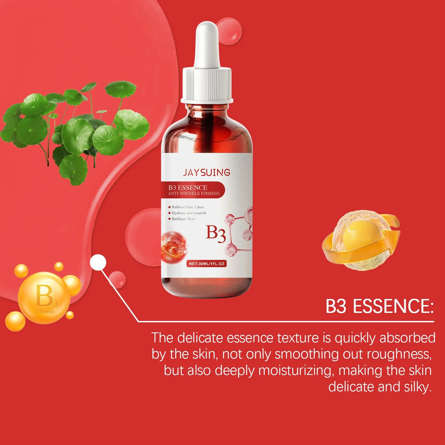 Retinol Wrinkle Remover Face Serum – Anti-Aging & Lifting