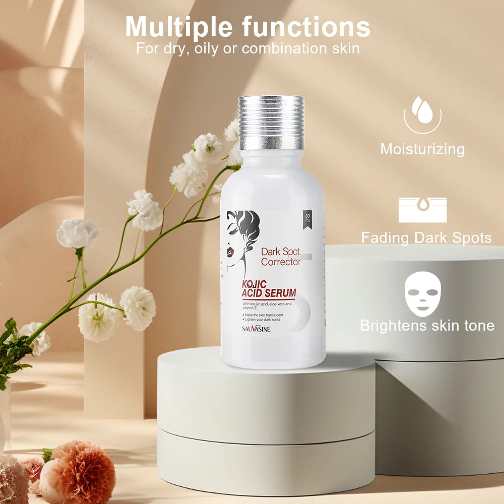 Kojic Acid Skincare Set – Cream, Serum, Soap & Cleanser