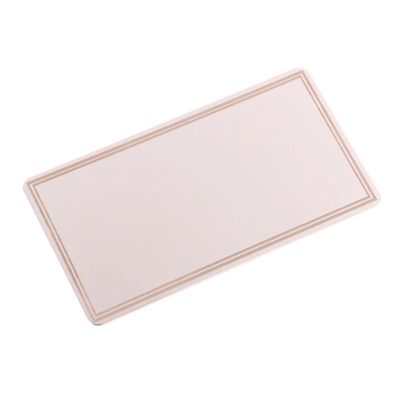 Car Cosmetic Mirror Stainless Steel Portable Sun-Shading Makeup Mirror Auto Visor HD Cosmetic Mirrors Universal Auto Decoration