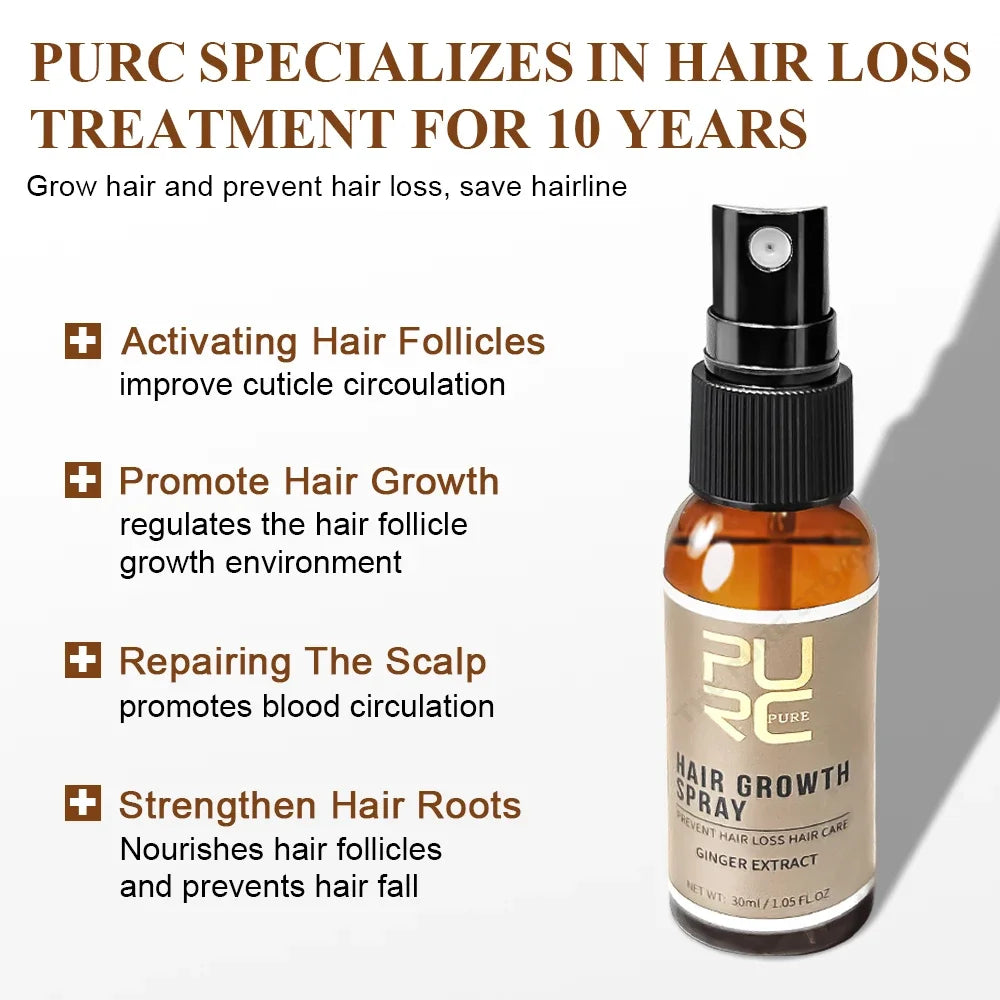 Ginger Hair Spray – Strengthening & Repairing Serum