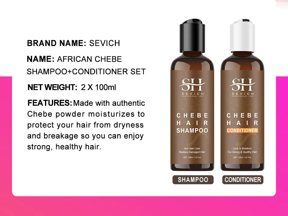 Sevich Chebe Hair Care Set – Anti-Break & Growth Formula