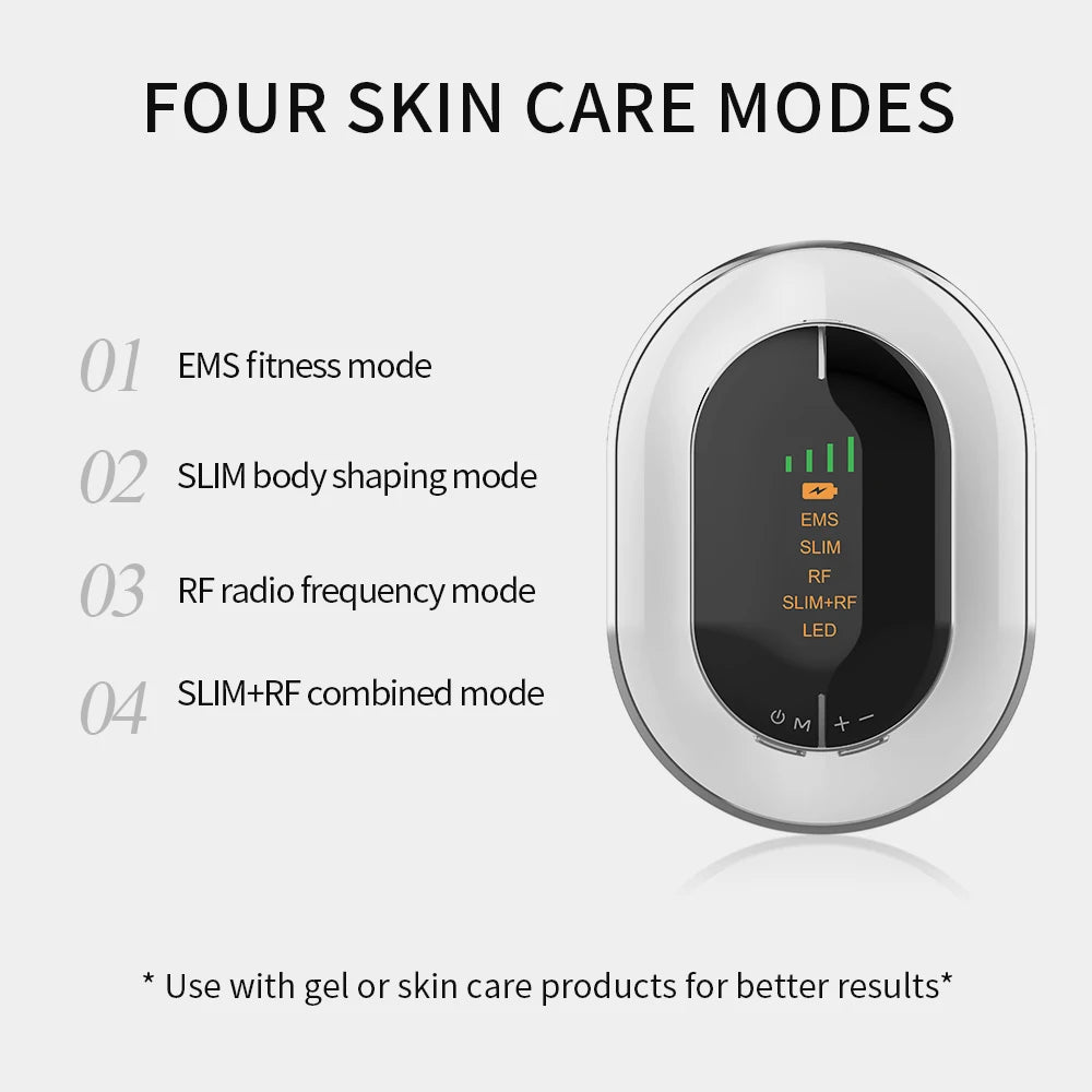 EMS RF Body Slimming Massager + Collagen Oil – Fat Burner Device