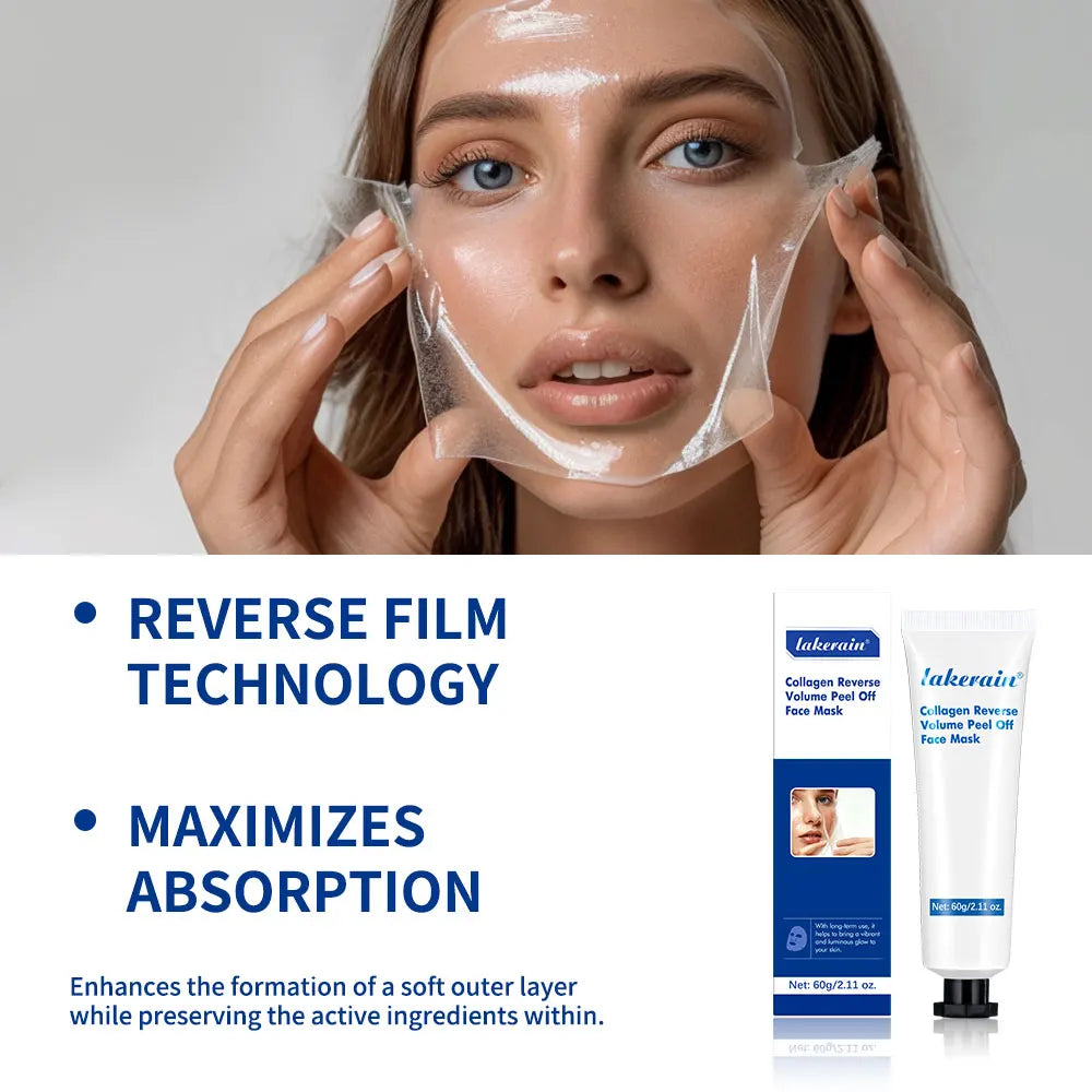 Collagen Peel-Off Face Mask – Overnight Hydrating Pack