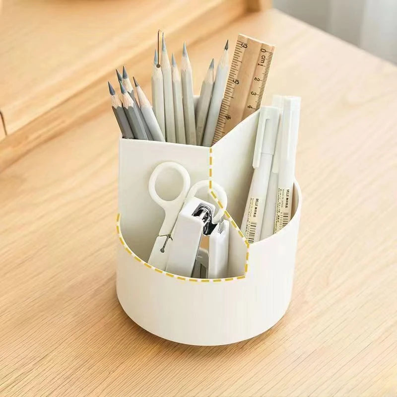 360° Rotating Brush Holder – Vanity Makeup Organizer