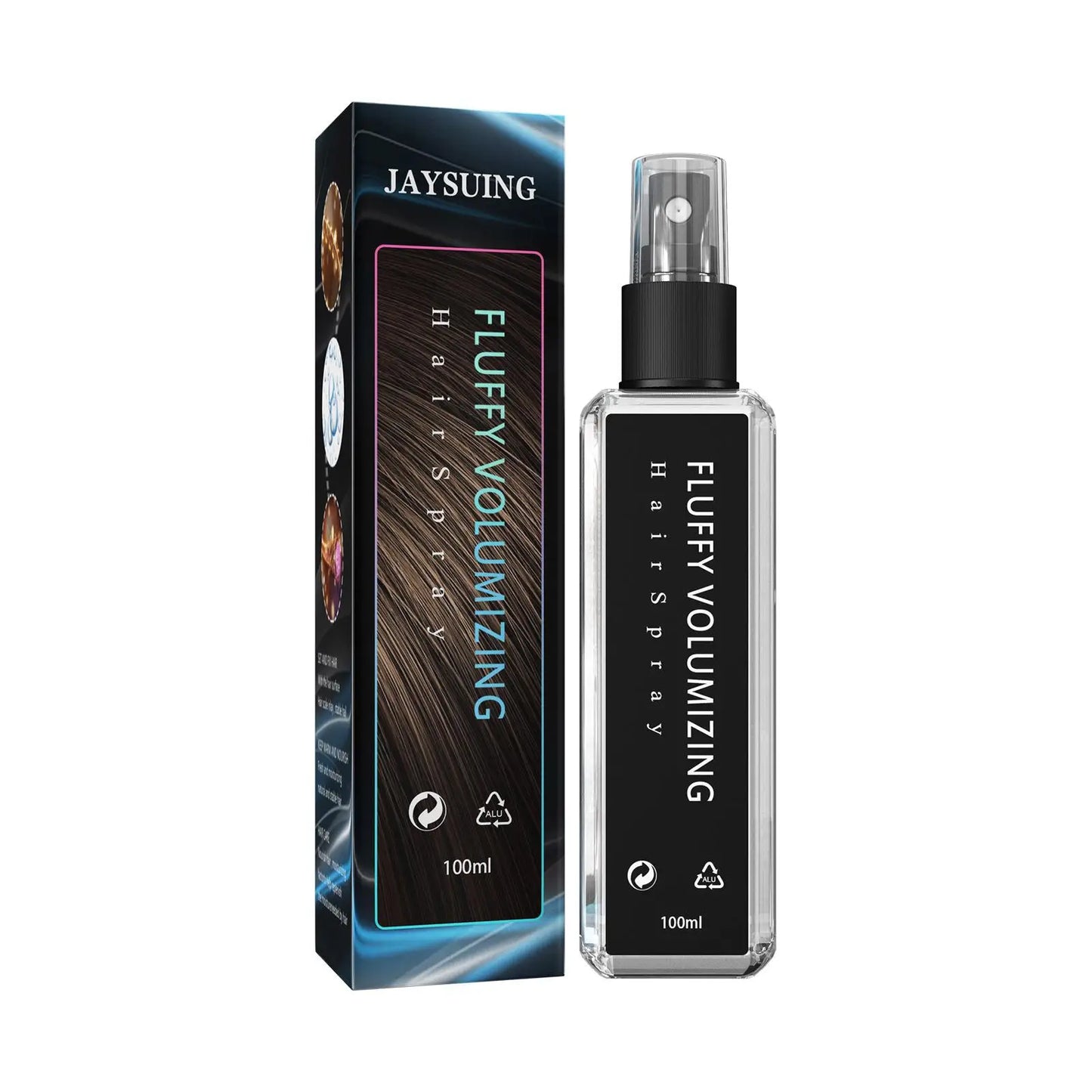 Volumizing Hair Spray – Non-Sticky Shine, 100ml