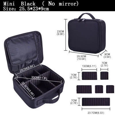 Large Cosmetic Makeup Bag – Travel Storage Case