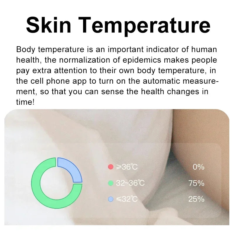 Smart Health Ring + Charging Case – Sleep, Fitness & Call Alerts