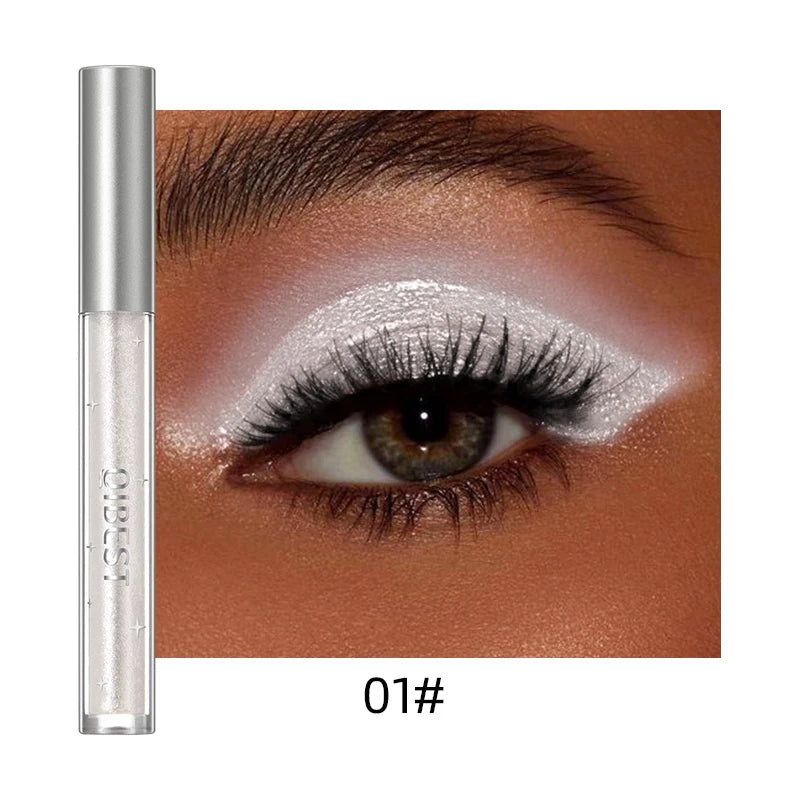 Qibest Glitter Eyeshadow – Long Lasting Shimmer