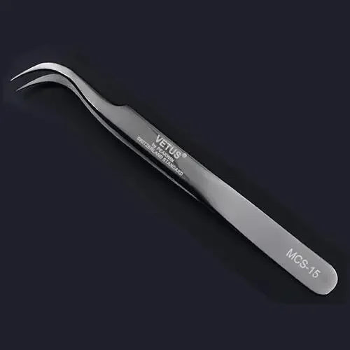 Vetus Premium Eyelash Tweezers – Fine Tip Tool