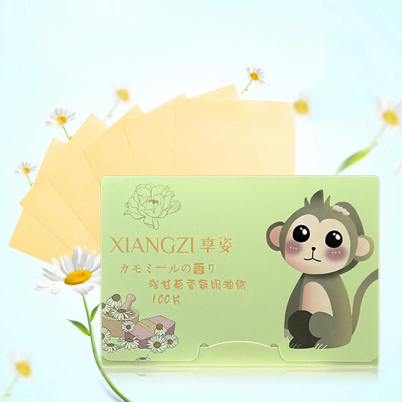 Oil Absorbing Blotting Paper Sheets