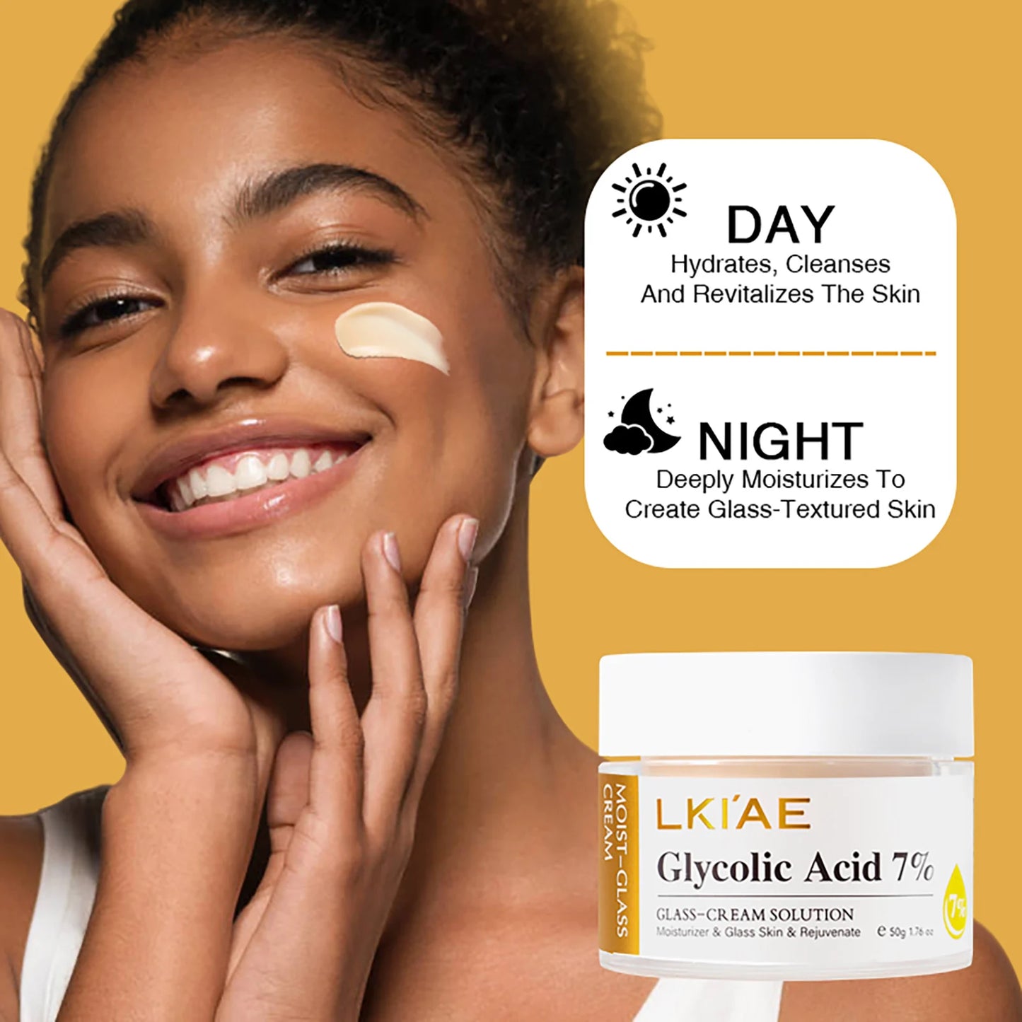 LKIAE Day & Night Face Cream – Brightening & Moisturizing