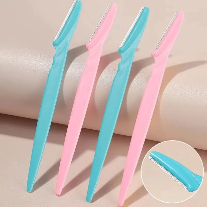 Stainless Steel Eyebrow Trimmer Set (5pcs)
