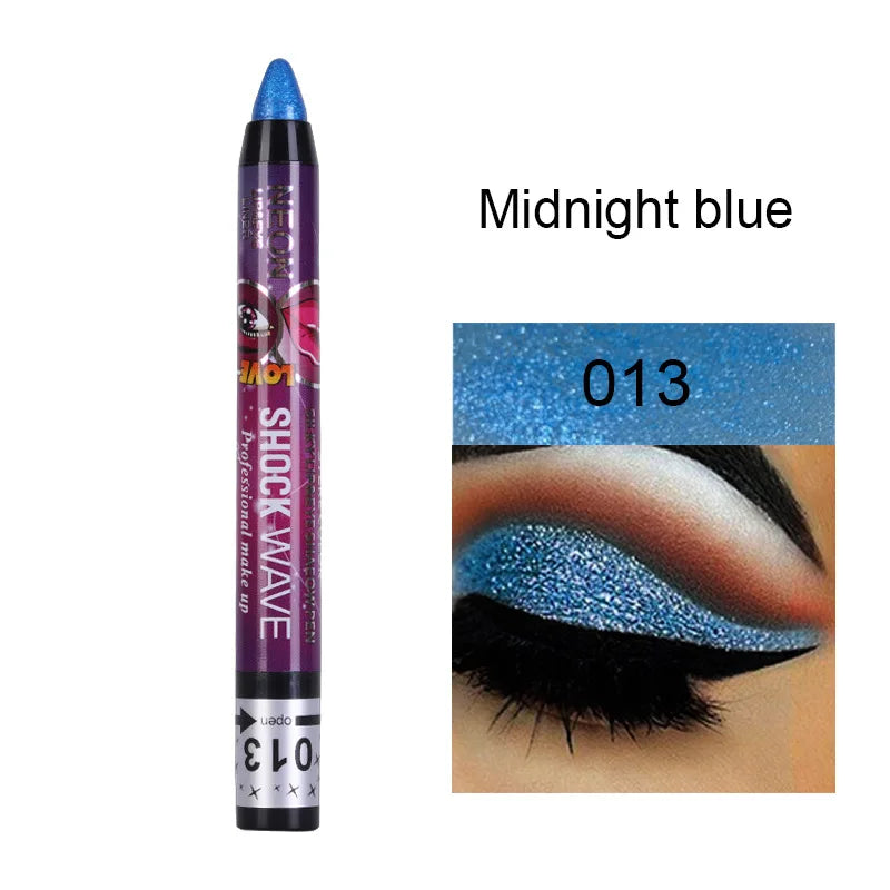 2-in-1 Eyeshadow & Lipstick Stick – Glitter & Matte