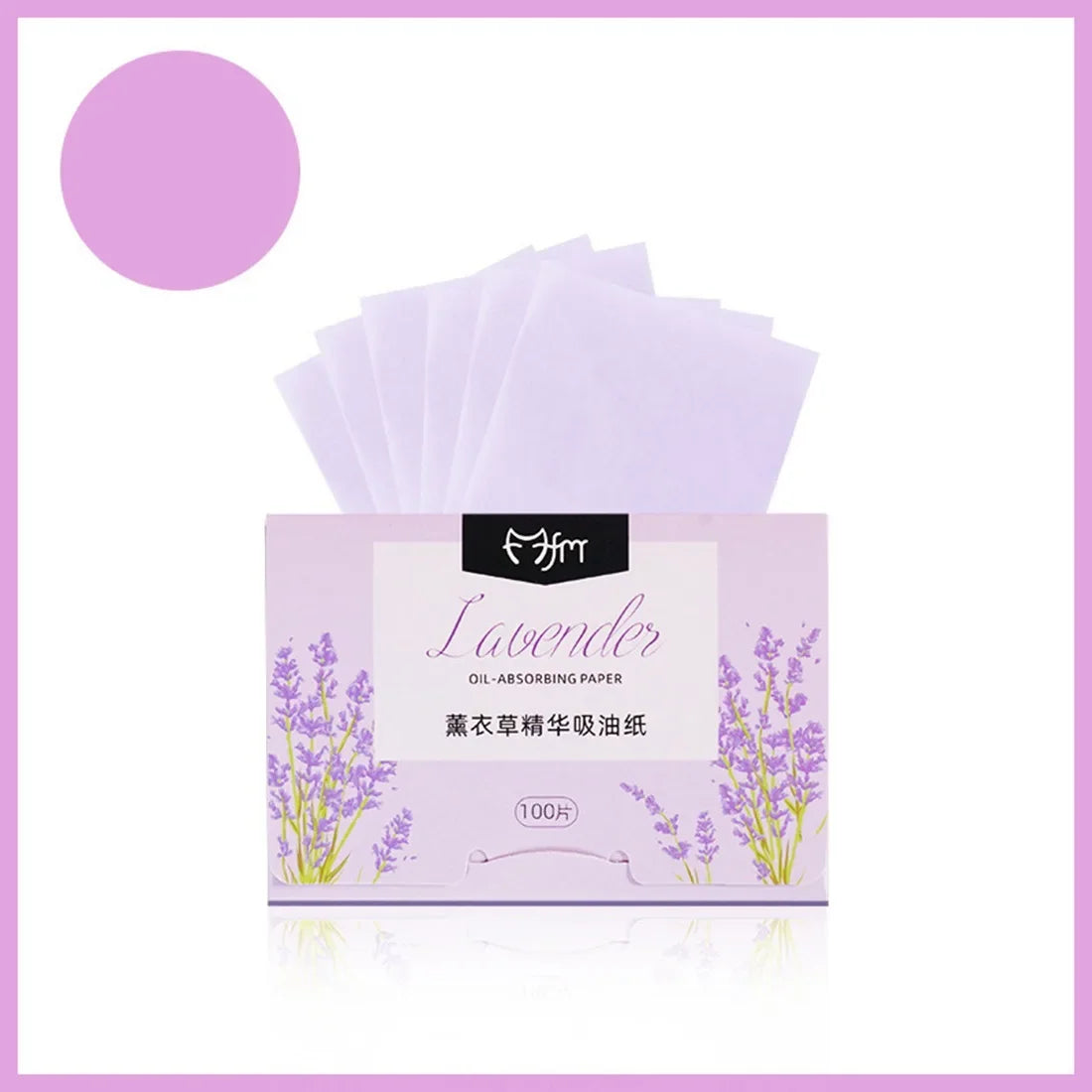 Oil Blotting Paper – 100pcs Portable Face Wipes