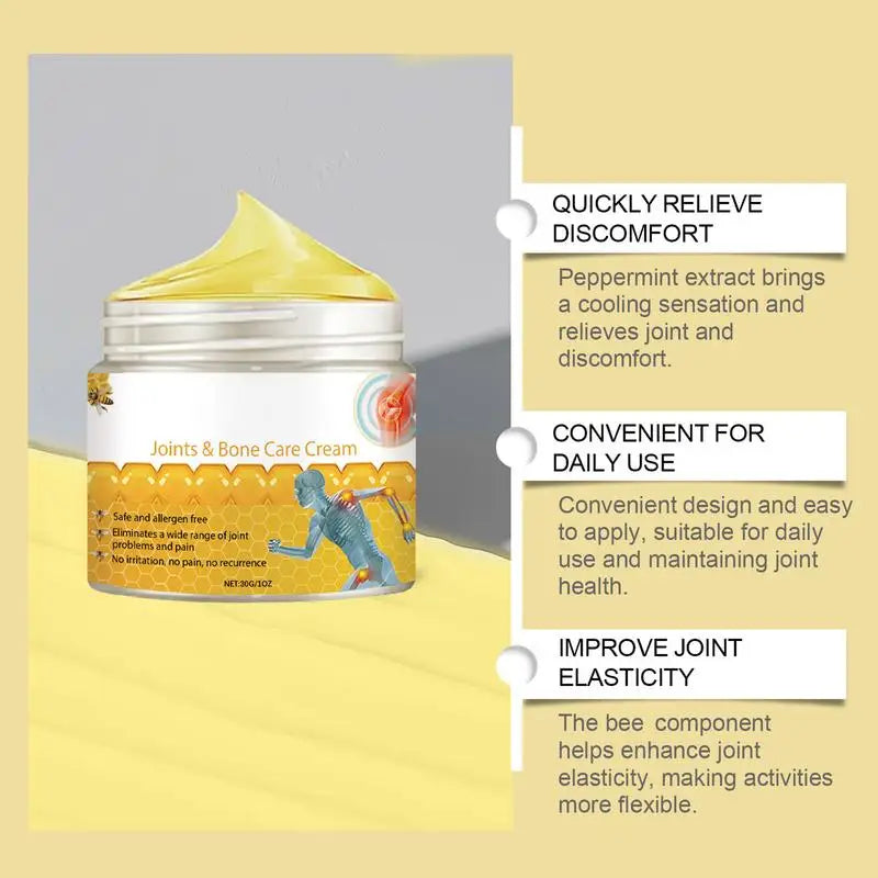 Bee Venom Joint Massage Cream – Muscle & Skin Repair Care