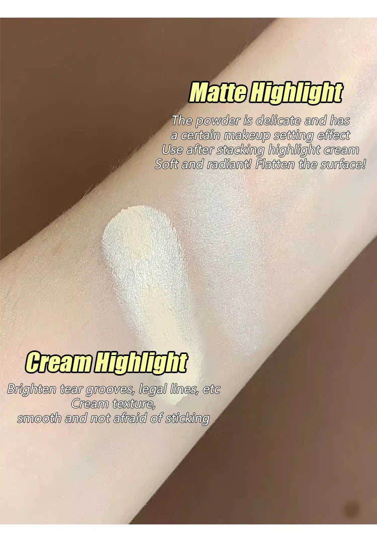 3-Color Highlighter Palette
