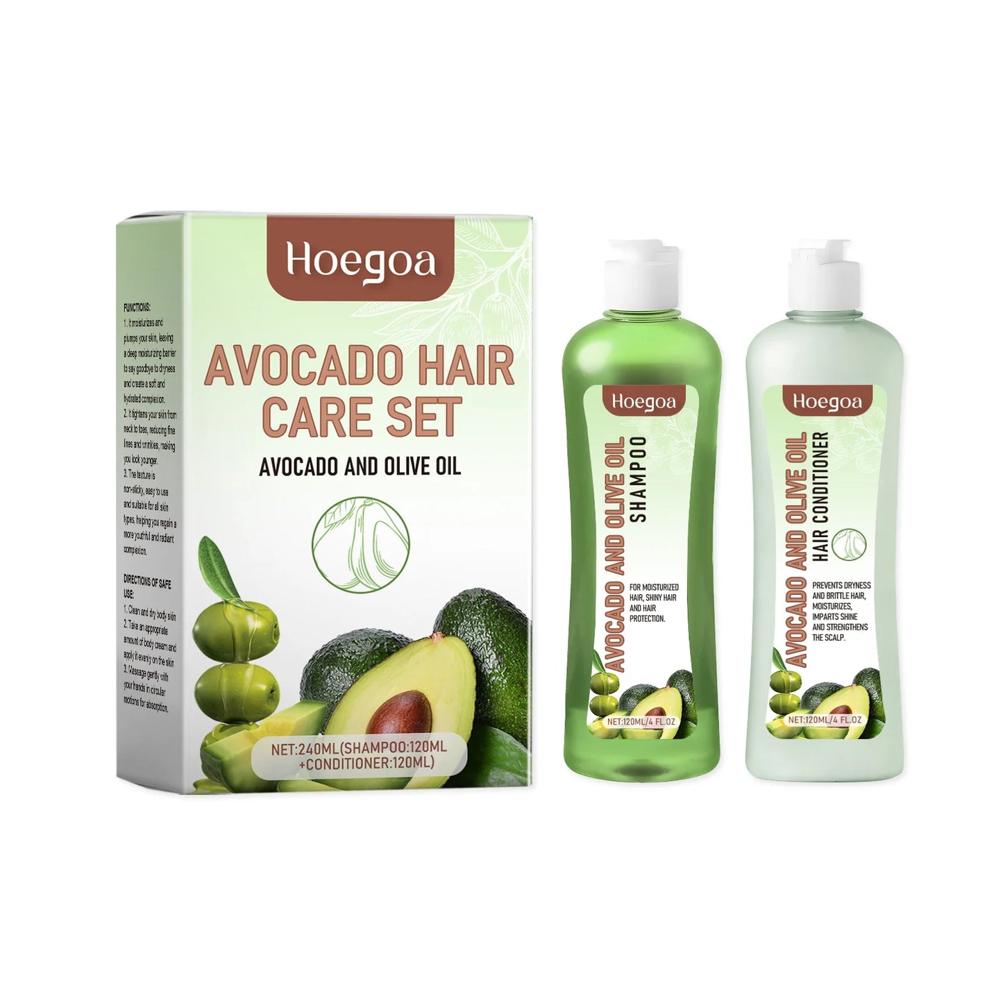Hair Growth Shampoo & Conditioner – Nourish & Smooth