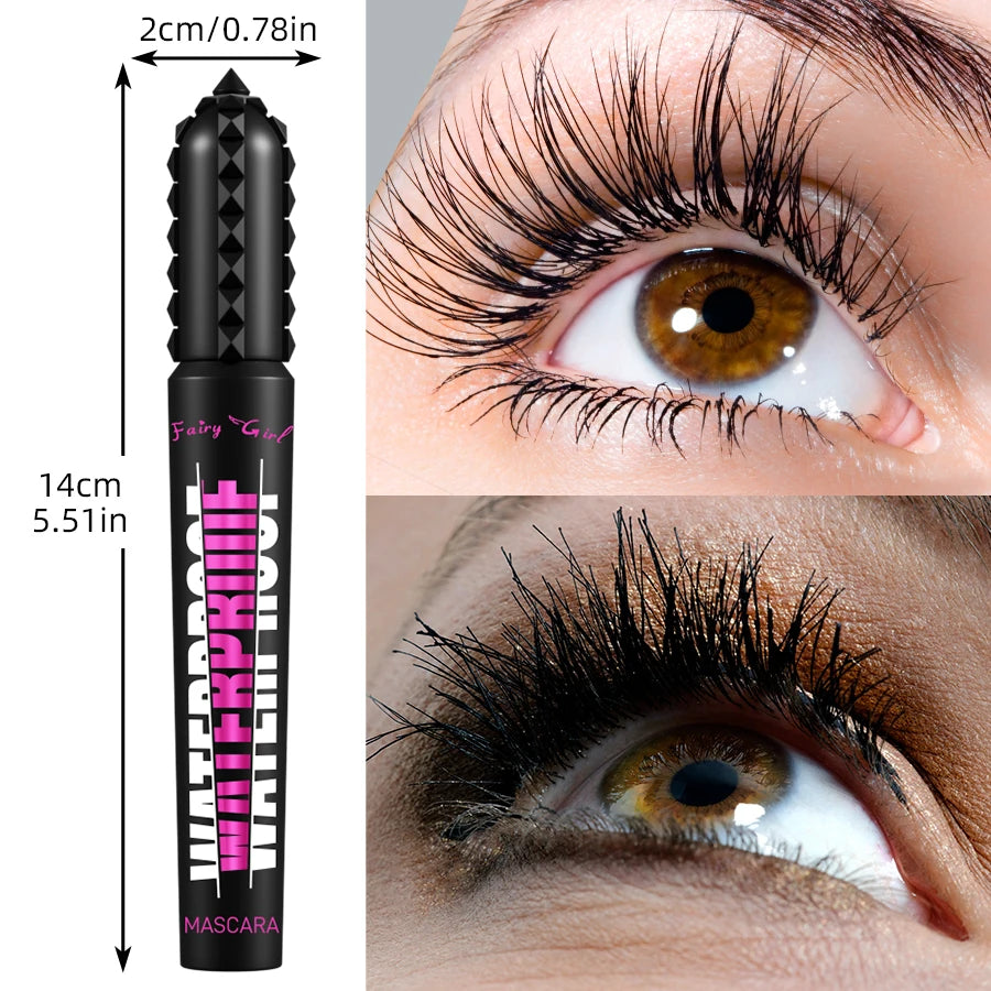 Black Waterproof Mascara – 4D Lash Lengthening Extension