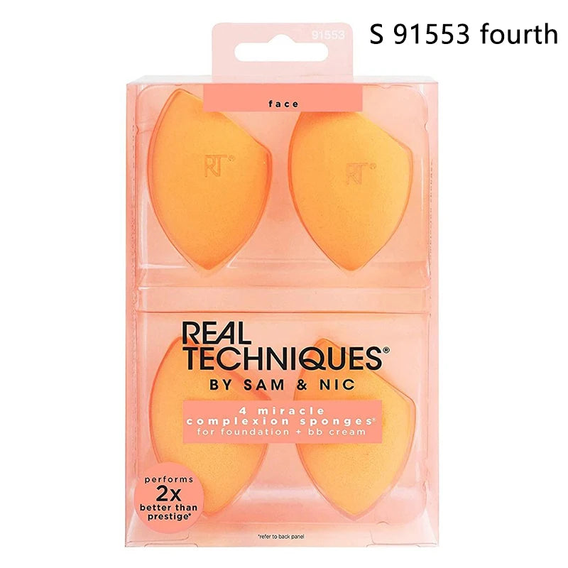Real Techniques Professional Makeup Brushes Set Foundation Powder Contour Blush Concealer Eyeshadow Blending Cosmetic