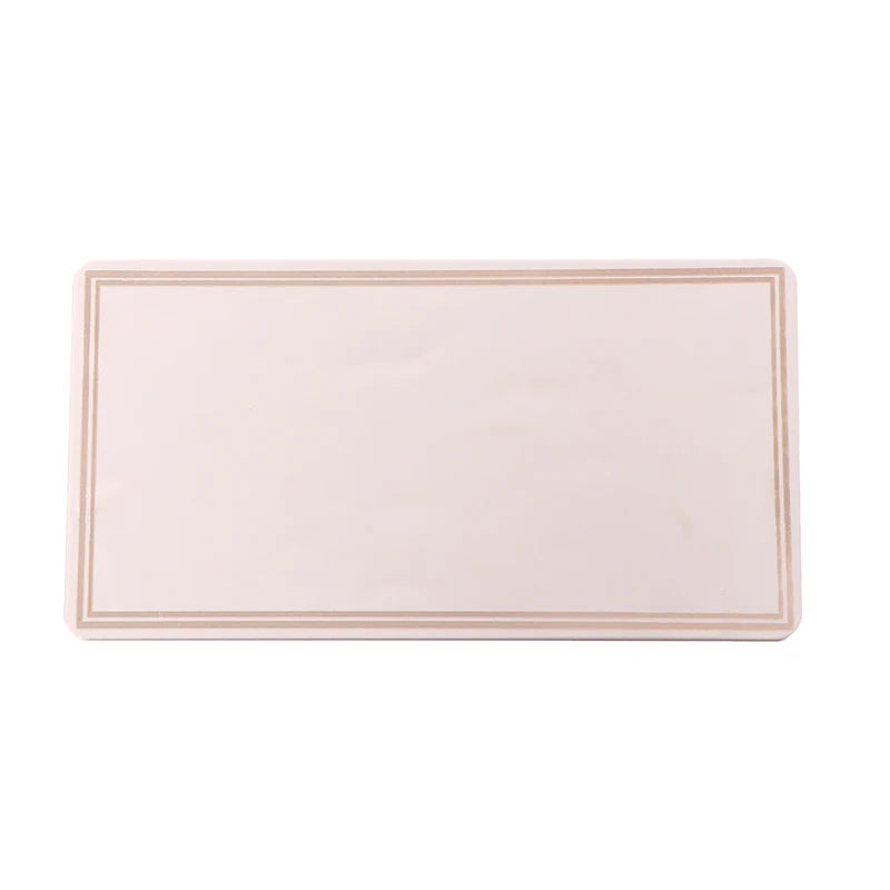 Car Cosmetic Mirror Stainless Steel Portable Sun-Shading Makeup Mirror Auto Visor HD Cosmetic Mirrors Universal Auto Decoration