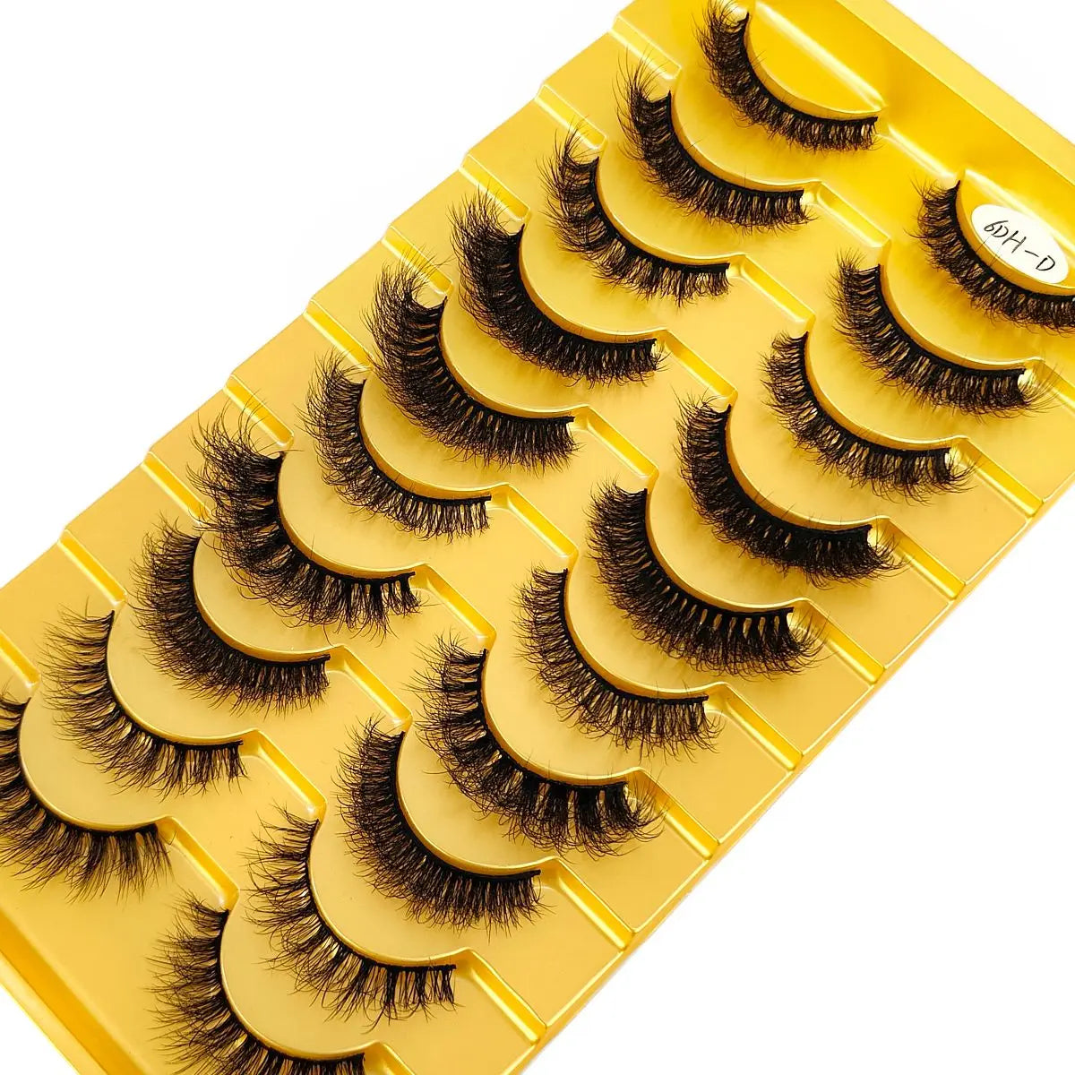 10 Pairs Mink Lashes – Fluffy, Dramatic False Eyelashes