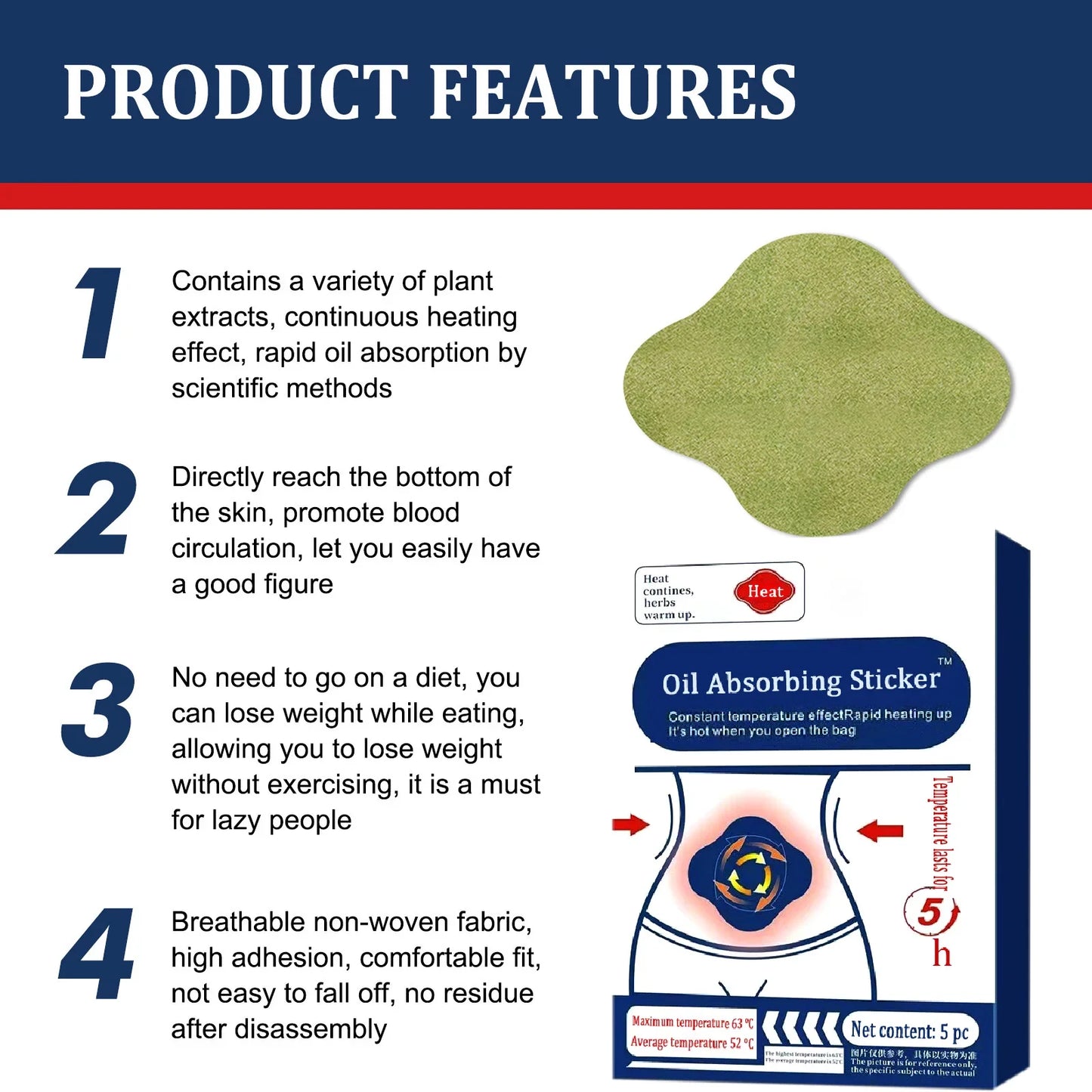 Slimming Detox Patch – Fat Burning & Cellulite Care