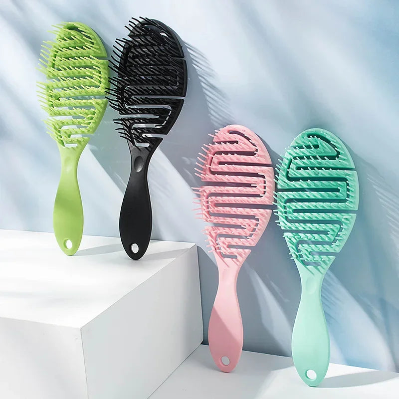 Wet & Dry Hair Brush – Anti-Static Detangling Massage Comb