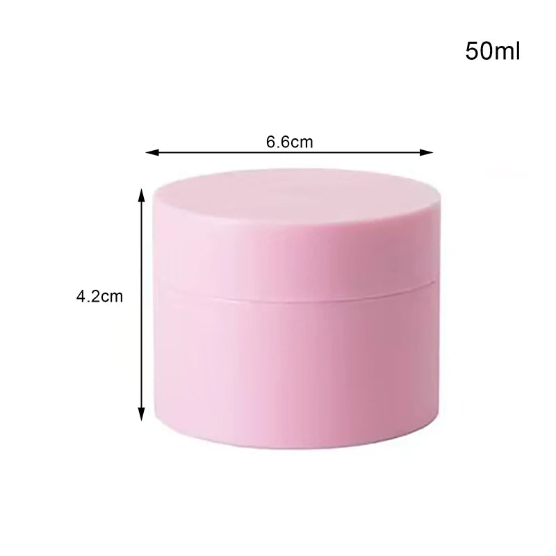 Empty Cosmetic Jars – Travel Containers for Creams & Lip Balm (5–50ml)