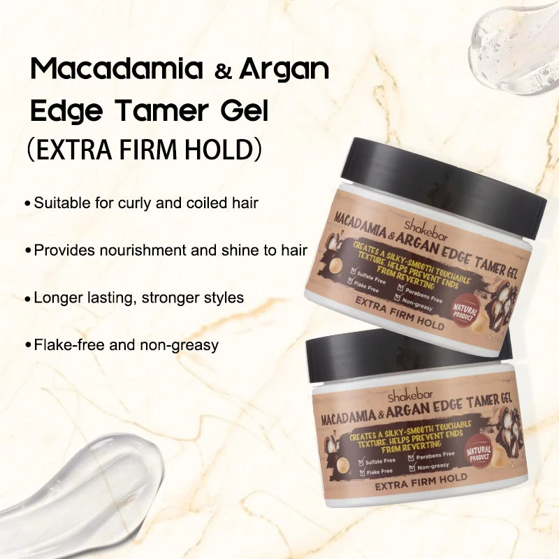 Shakebar Hair Mousse – Edge Tamer & Shine Gel