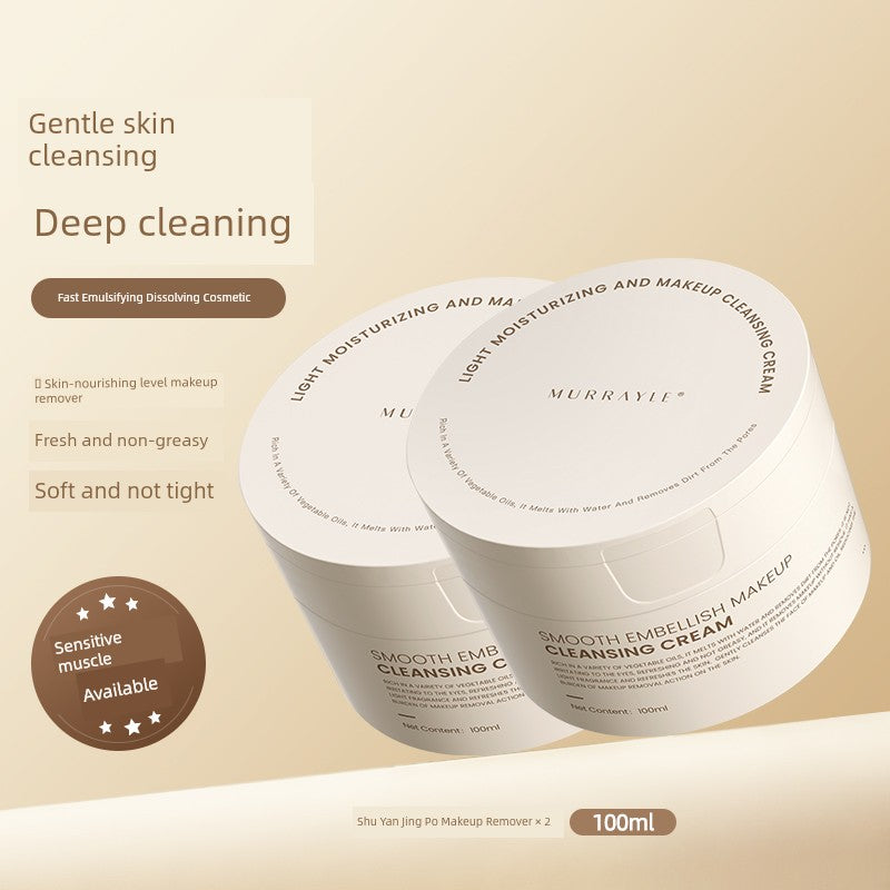 Eye and Lip Three-in-One Pore Sensitive Skin Cleansing Oil