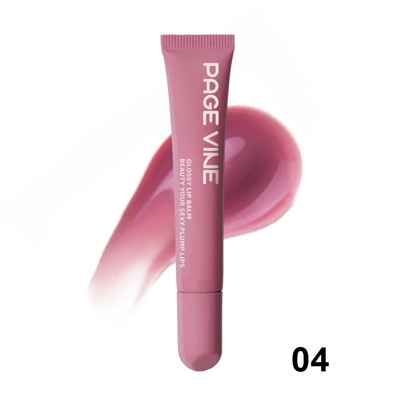 12 Colors Mirror Lip Gloss – Plumping Moisturizing Oil