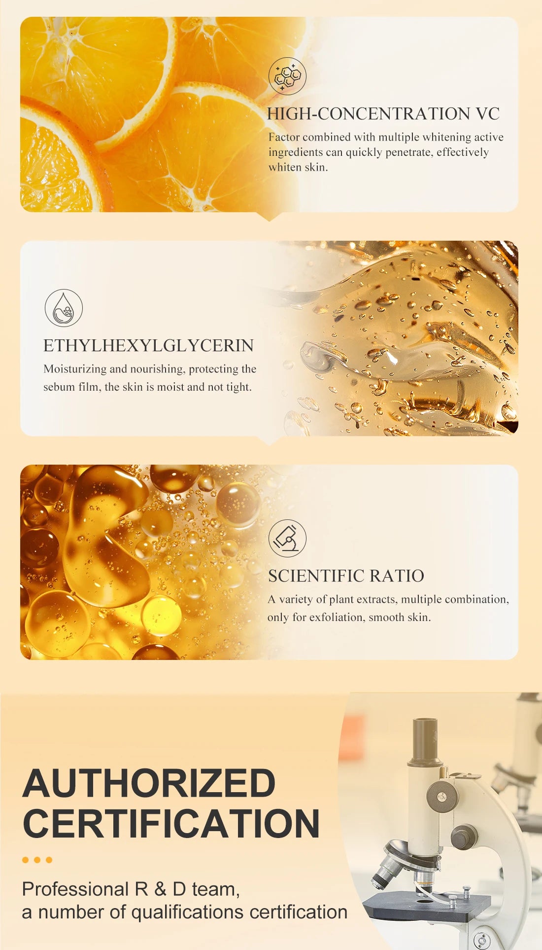 RtopR Vitamin C Whitening Serum – Brightening & Moisturizing