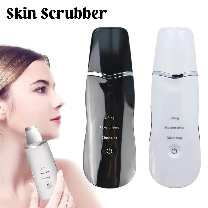 Ultrasonic Facial Cleaner – Blackhead & Peeling Device
