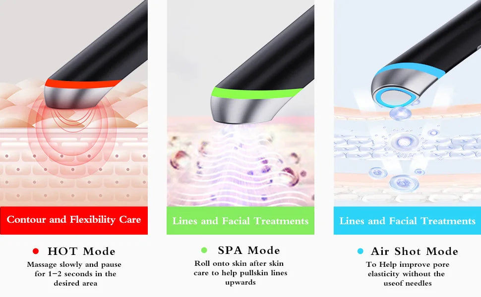 Facial EMS Infusion Beauty Device IPL Skin Rejuvenation Facial Massager Eye Rejuvenation Device
