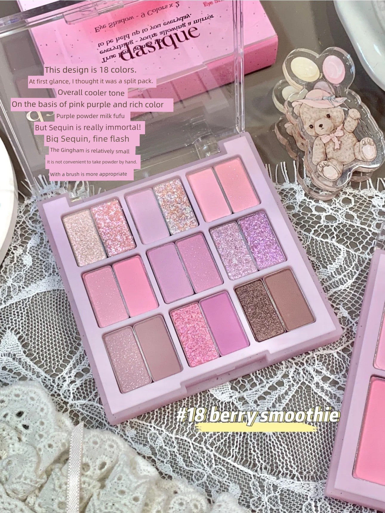 Chocolate Blush & Eyeshadow Palette – 9 Colors